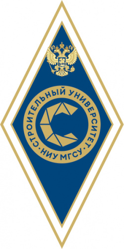 фото Академический нагрудный знак "НИУ МГСУ", латунь