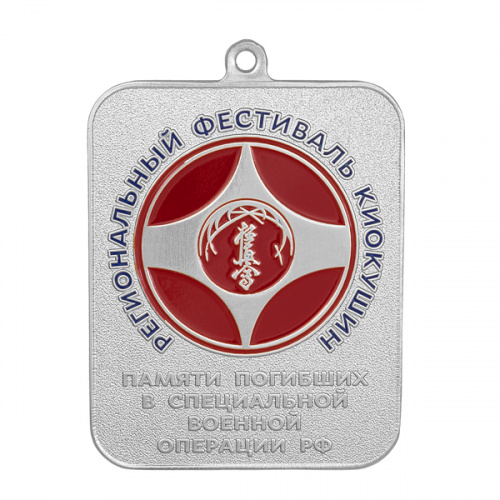 фото Комплект спортивных медалей "Региональный фестиваль Киокушин - памяти погибших в специальной военной операции РФ"