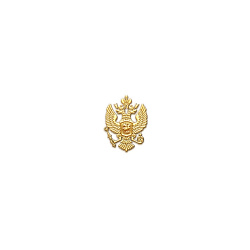фото 7бо Знак 01 "Герб МЧС" латунь