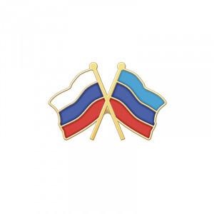Знак_Флаг РФ + ЛНР