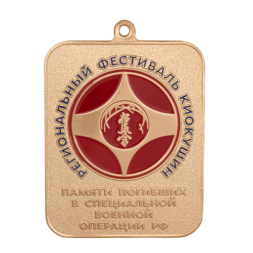 фото Комплект спортивных медалей "Региональный фестиваль Киокушин - памяти погибших в специальной военной операции РФ"