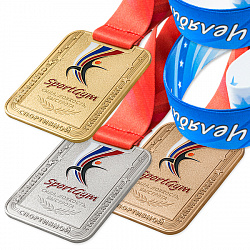 фото Комплект спортивных медалей "Федерация спортивной гимнастики - SportGym"