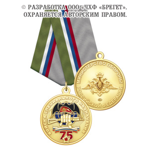 фото 2всн Медаль, латунь "75 лет Войскам специального назначения МО РФ"