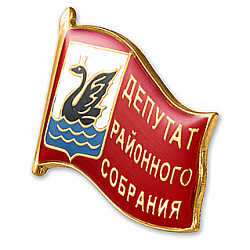 фото Значок "Депутат районного собрания Еманжелинского района"