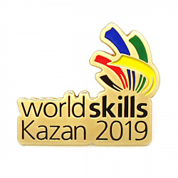 фото Значок "World Skills KAZAN"