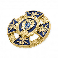 фото Знак нагрудный "90 лет Правительсвенной связи"